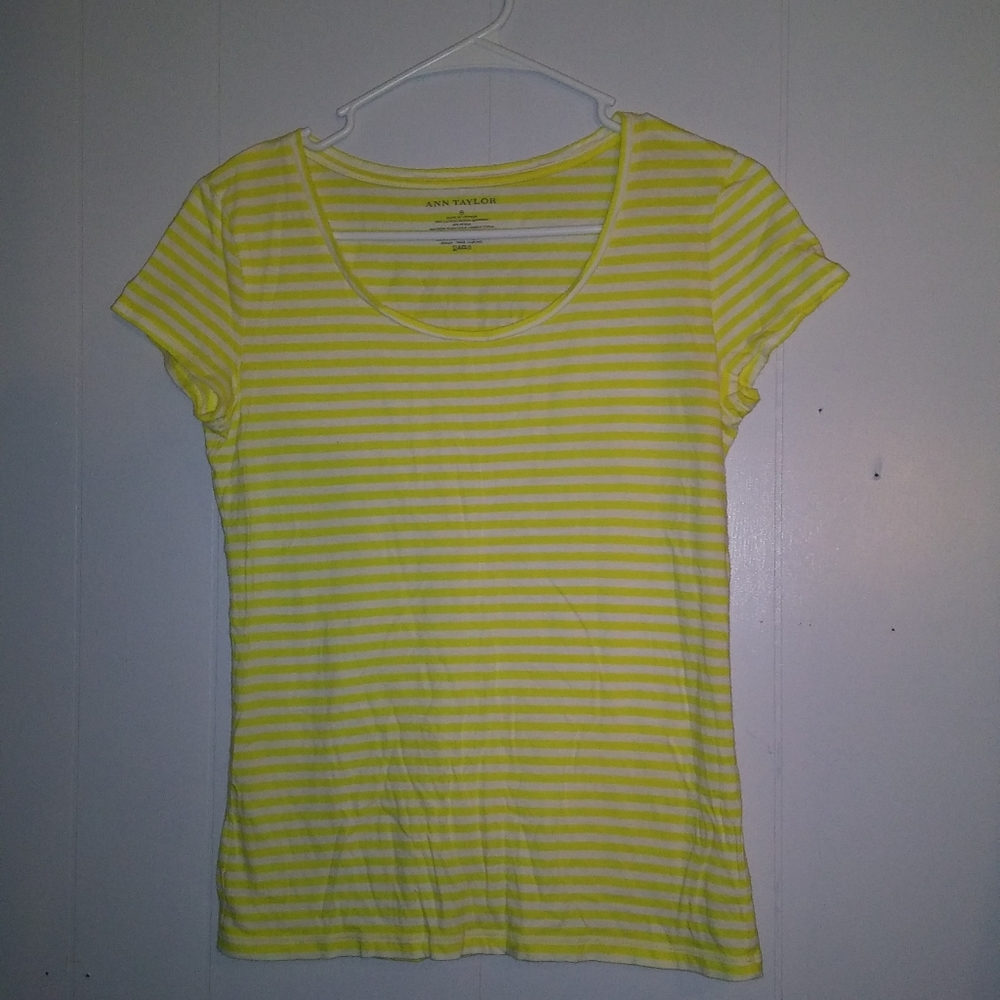 Ann Taylor Striped Shirt Size Small